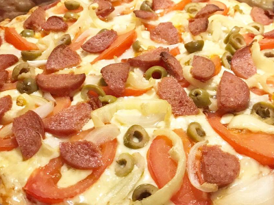 Sausage Oriental Pizza