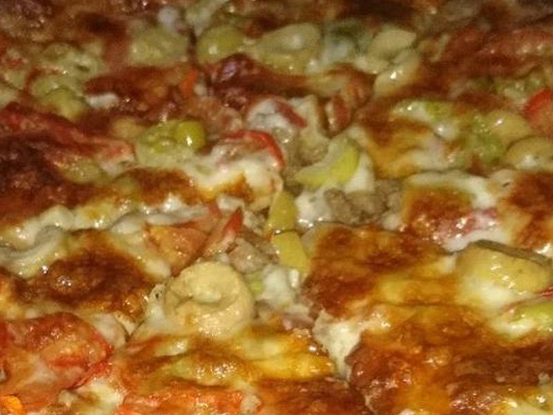 Oriental Sausage Oriental Pizza