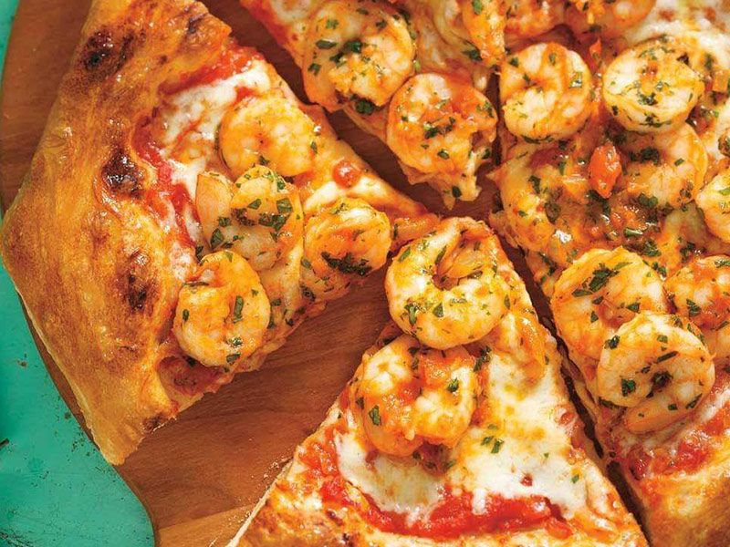 Scampi Pizza