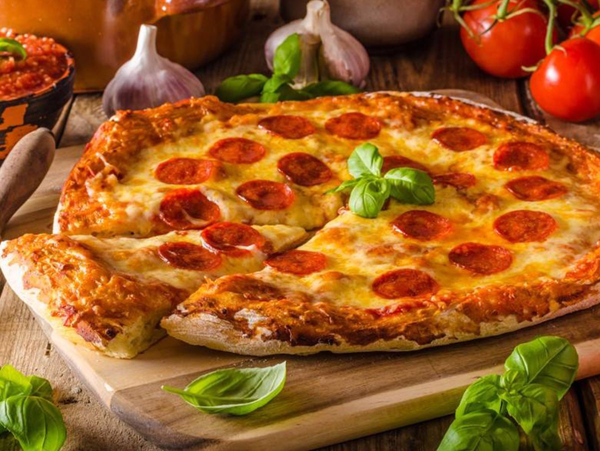 Salami Italian Pizza