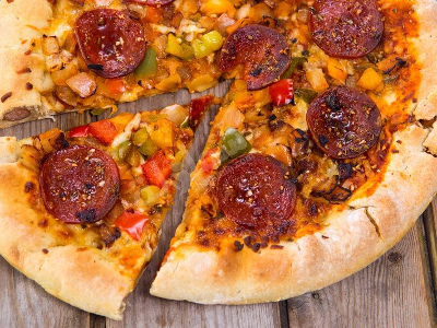 Salami Italian Pizza