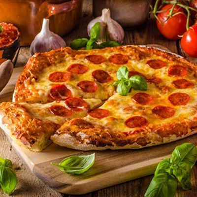 Small Salami Pizza