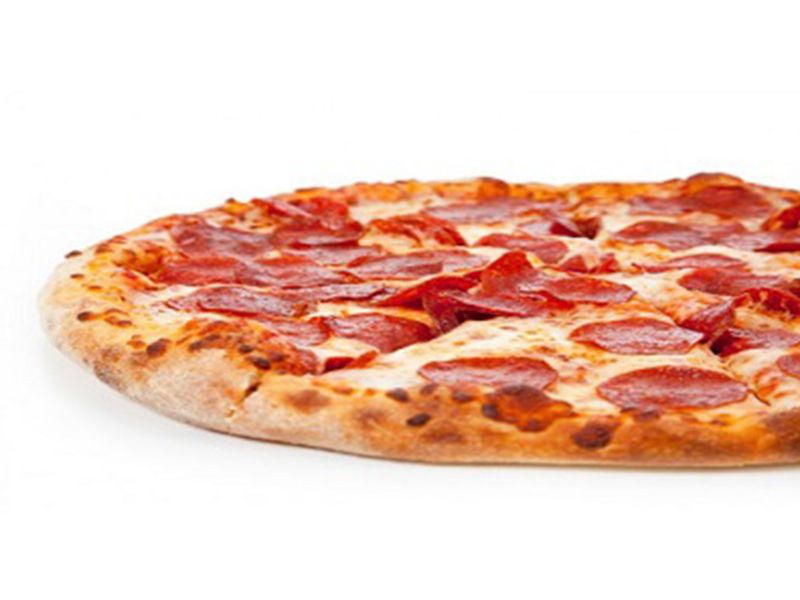 Smoked Salami And Pastrami Pizza
