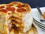 Salami Pizza - Cake