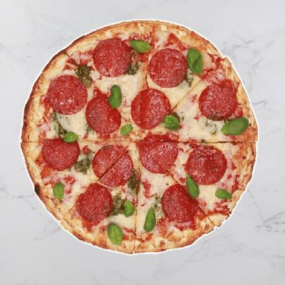 Salami Pizza