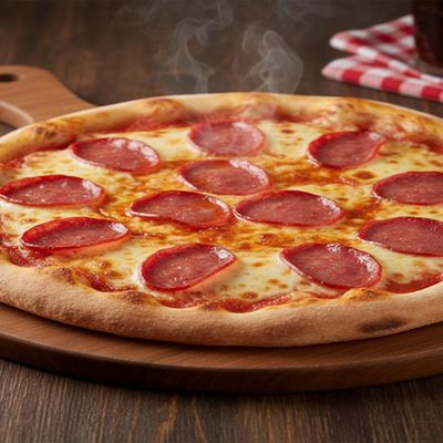 Salami Pizza