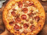 Smoked pizza