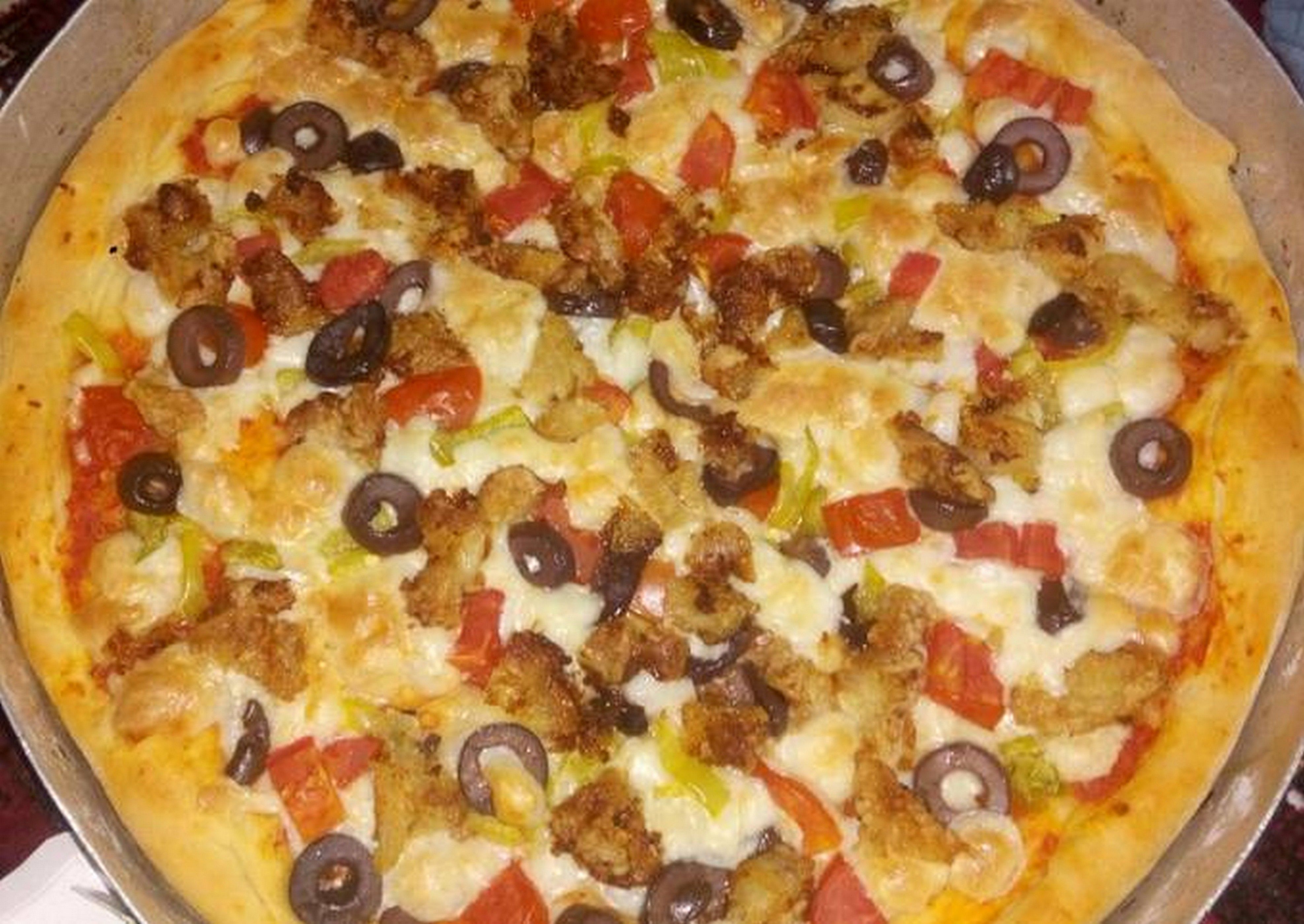Smoky Chicken Pizza