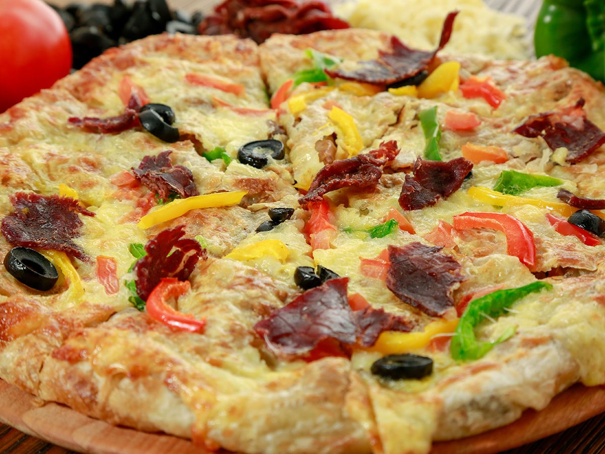 Super supreme mix pizza