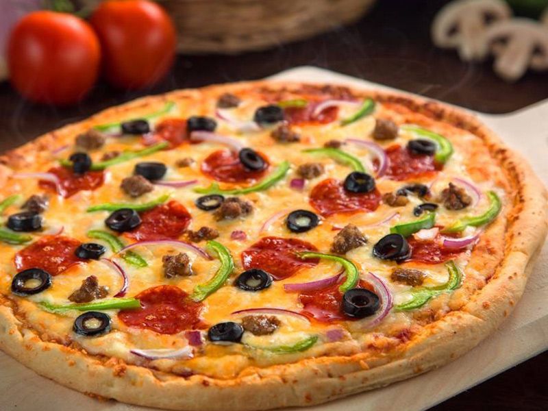Super Supreme Italian Pizza