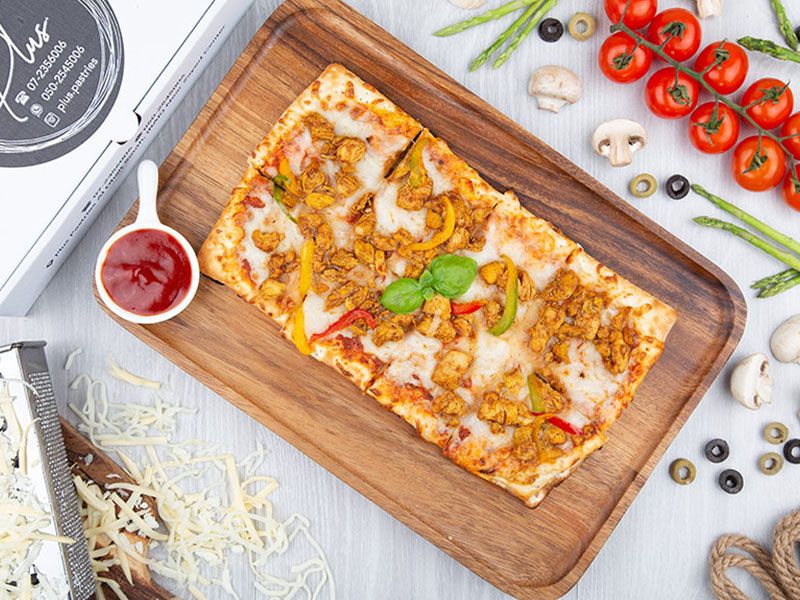 Super Crunchy Chicken Pizza