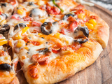 Supreme chicken pizza