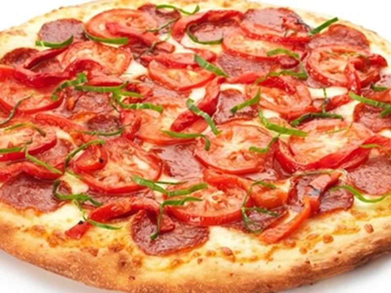 Sausage pizza