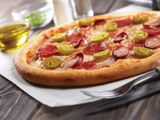 Hot Dog Oriental pizza