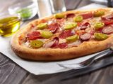 Hot dog pizza