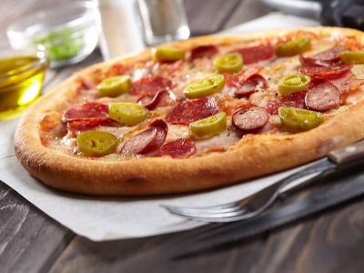 Hot Dog Pizza