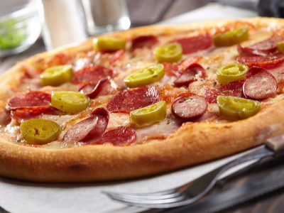 Hot Dog Pizza