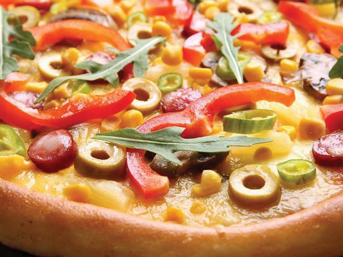 Hot Dog pizza
