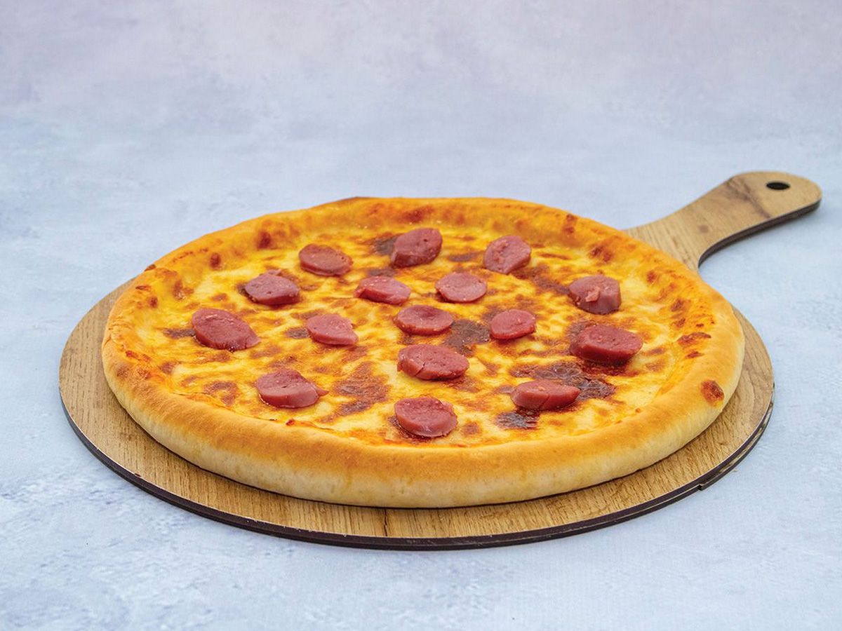 Hot Dog pizza