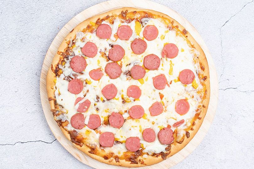 Hot Dog Pizza