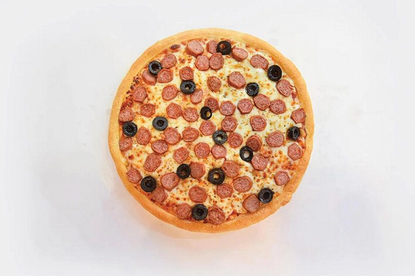 hot dog Pizza