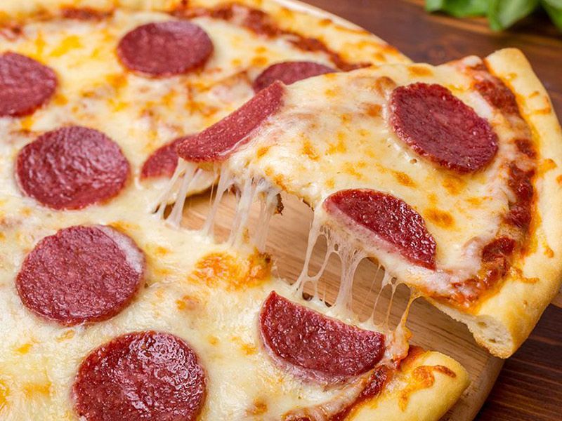 Sausage Oriental Pizza