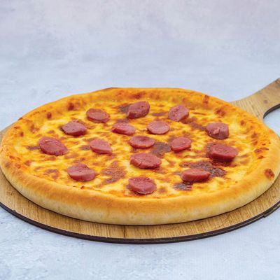 Hot Dog pizza