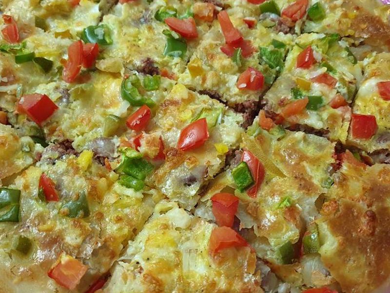 Sausage Oriental Pizza