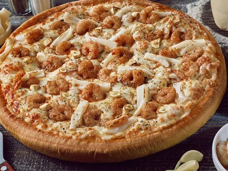 seafood pizza