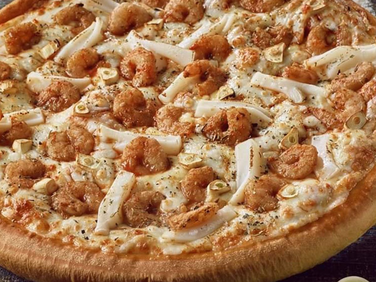 seafood pizza