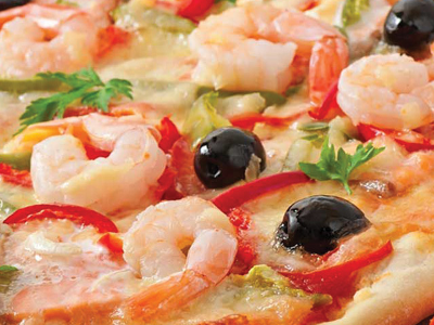 Seafood Pizza