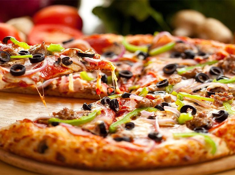 Seafood Italian Pizza