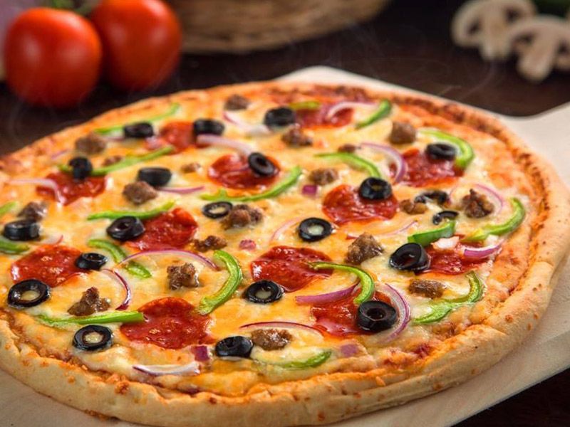 Chicken Shawerma Pizza