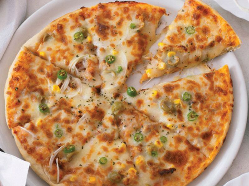 Chicken Shawerma Pizza