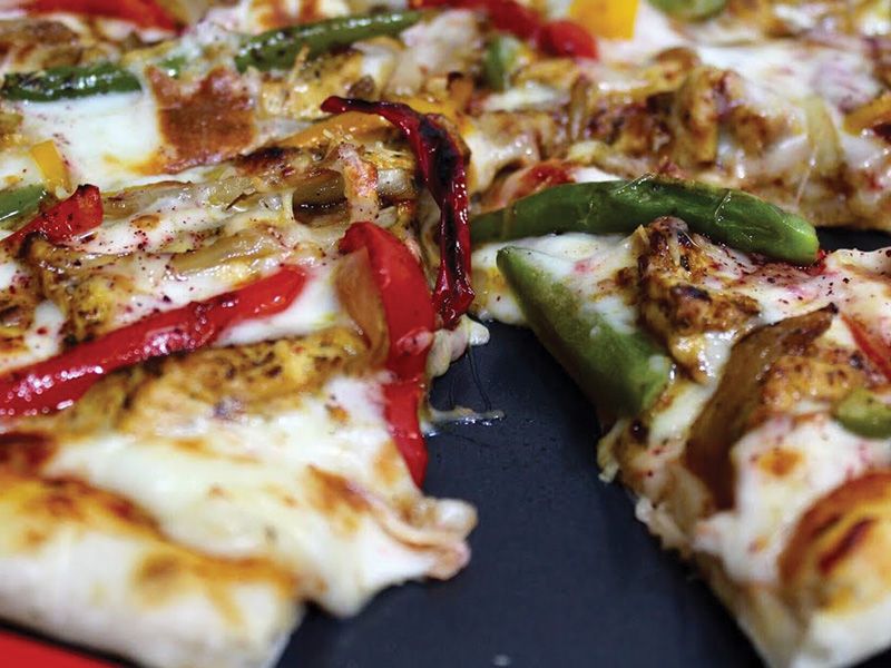 Chicken Shawerma Pizza