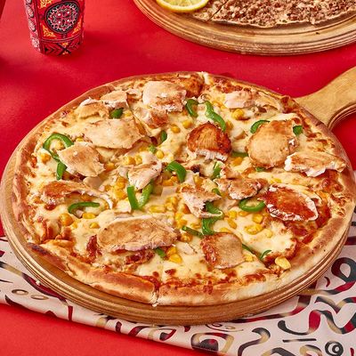 Chicken Shawerma Pizza