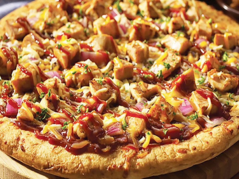 Chicken Shawerma Pizza