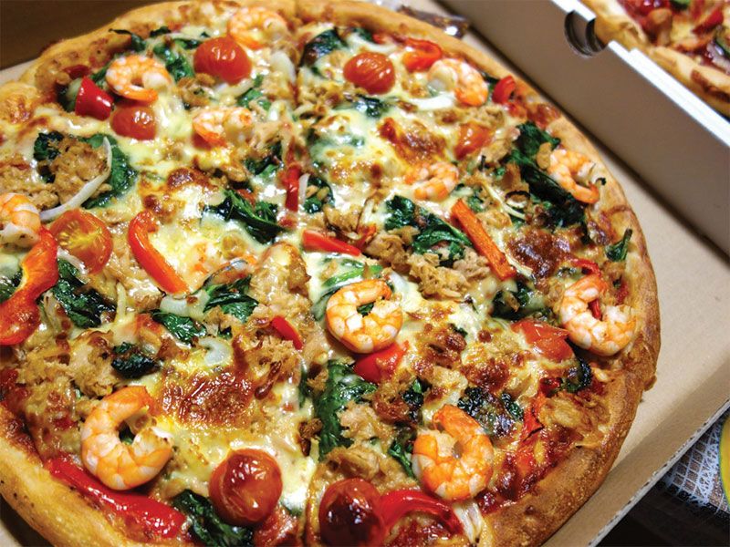 Meat Shawerma Pizza