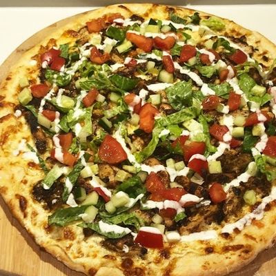 Meat Shawarma Pizza