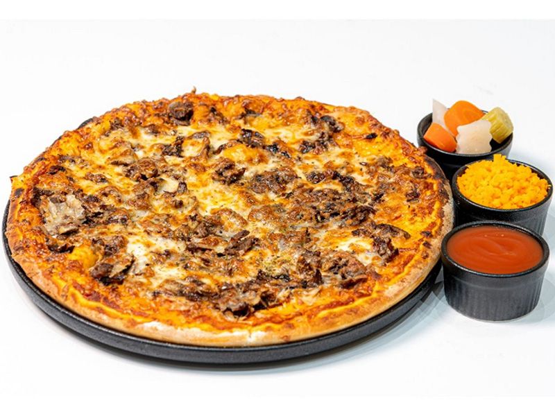 Meat Shawarma Pizza