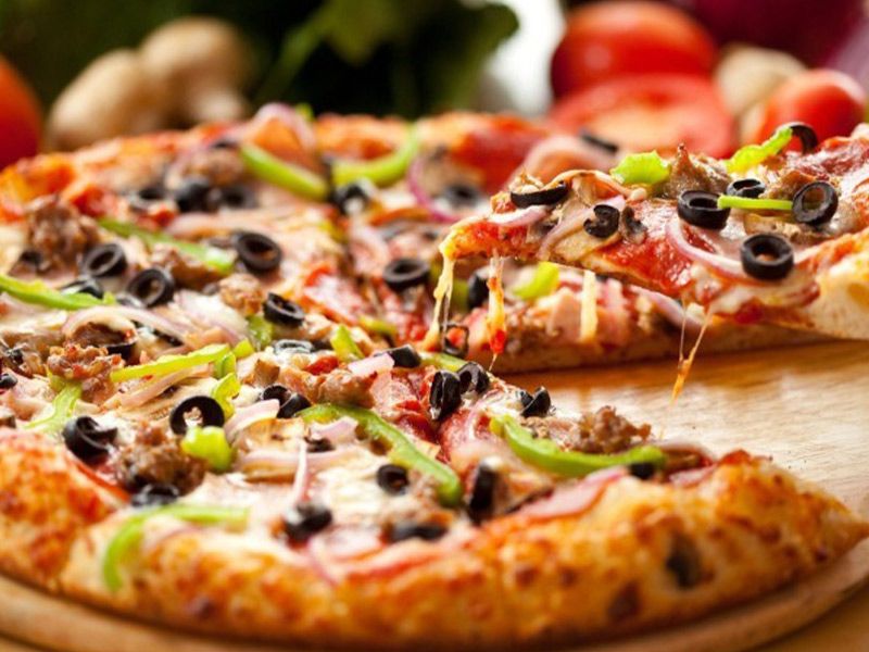 Meat Shawerma Pizza