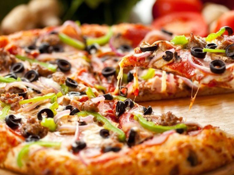 Meat Shawerma Pizza