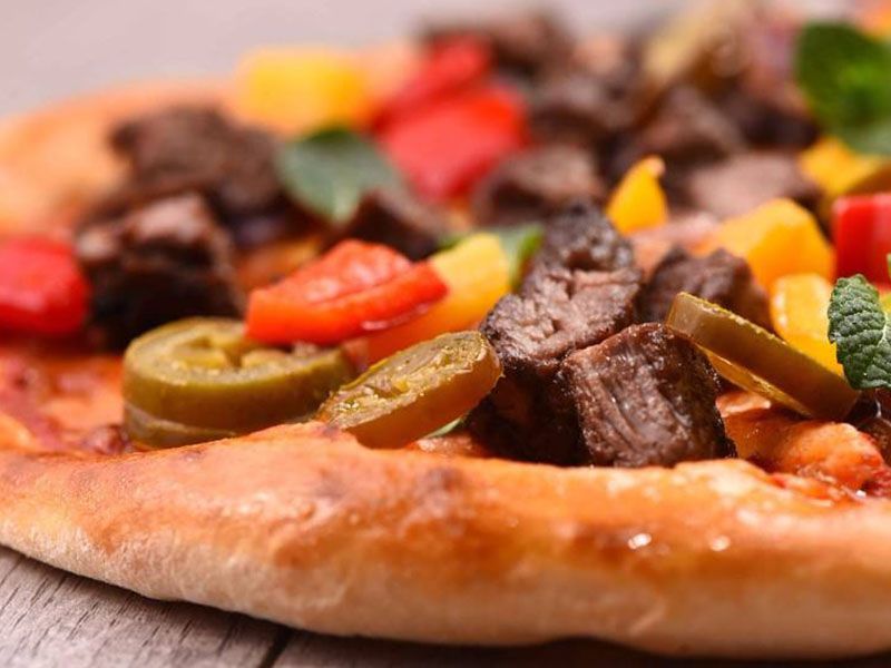 Meat Shawerma Pizza