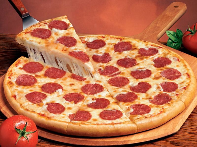Pepperoni Oriental Pizza