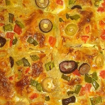 Oriental Sausage Pizza