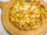 Baladi sausage with kiri pie