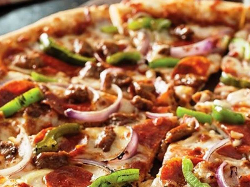 Sausage Oriental Pizza