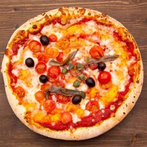 Anchovies Oriental Pizza