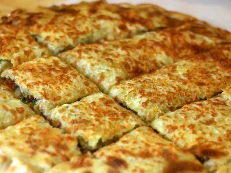 Corned Beef Oriental Pizza