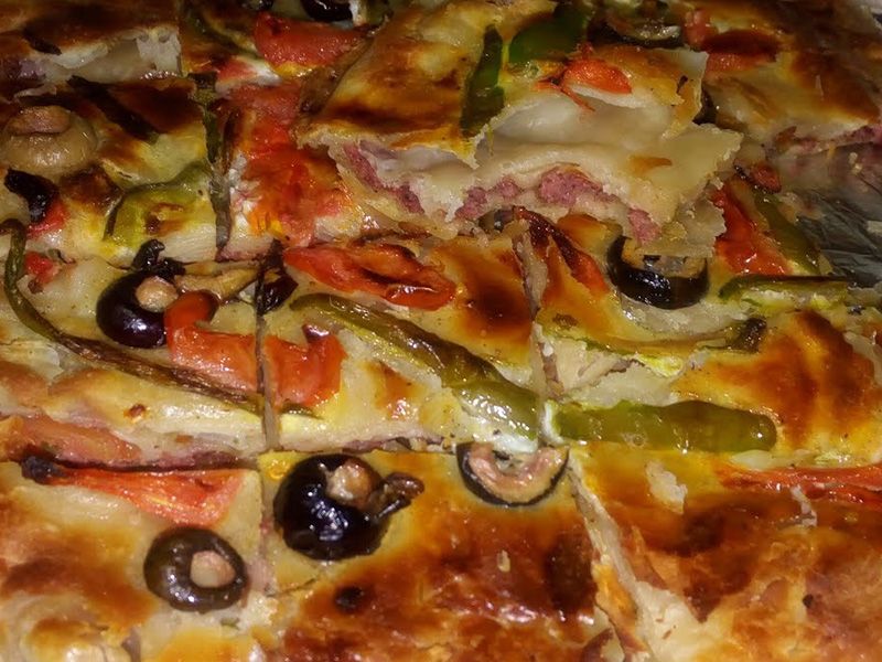 Sausage Oriental Pizza